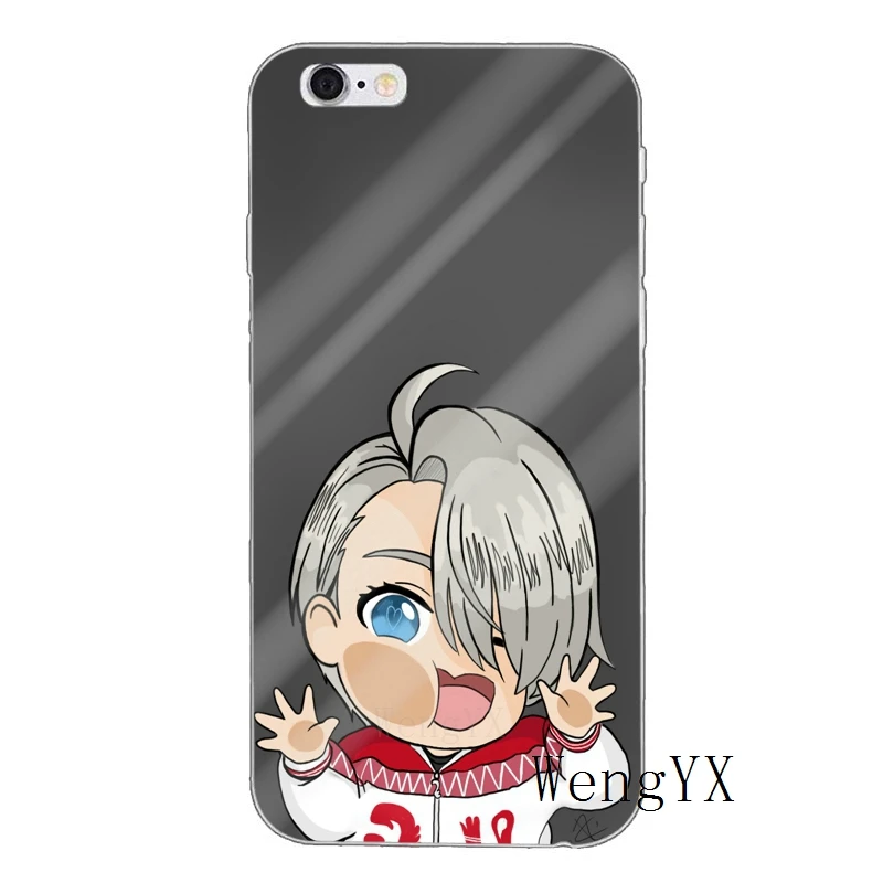 Чехол YURI on ICE для iPhone X 8 8plus 7 7plus 6 6s plus 5|Бамперы| |