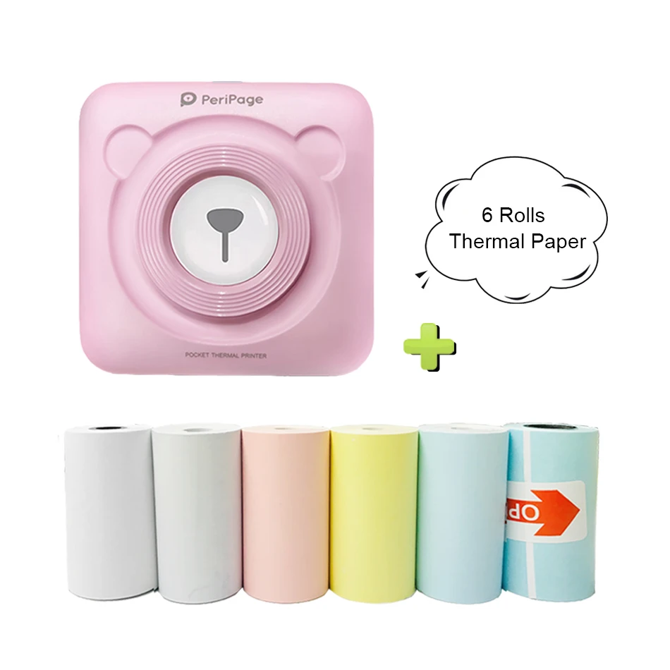 Peripage Bluetooth Portable Mini Printer Photo printer Pocket Mini