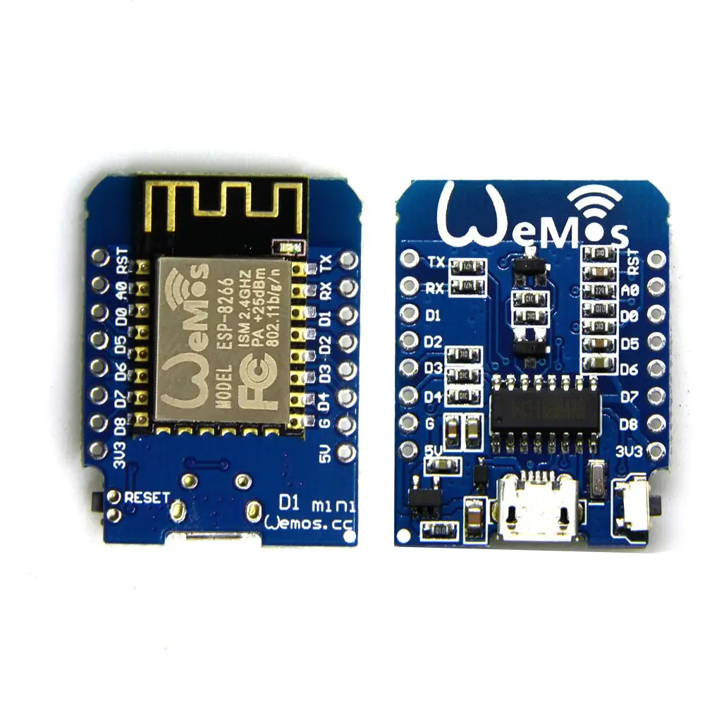 

5PCS/lot D1 mini - Mini For NodeMcu 4M bytes Lua WIFI Internet of Things development board based ESP8266