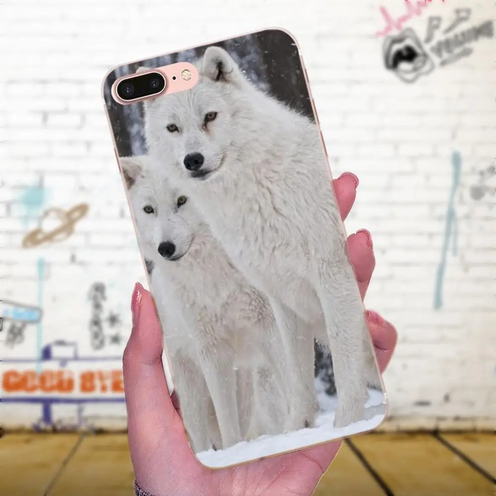 Ультратонкий Wolf On Snow идеально подходит для Galaxy A3 A5 A7 On5 On7 2015 2016 2017 Grand Alpha G850 Core2 Prime S2