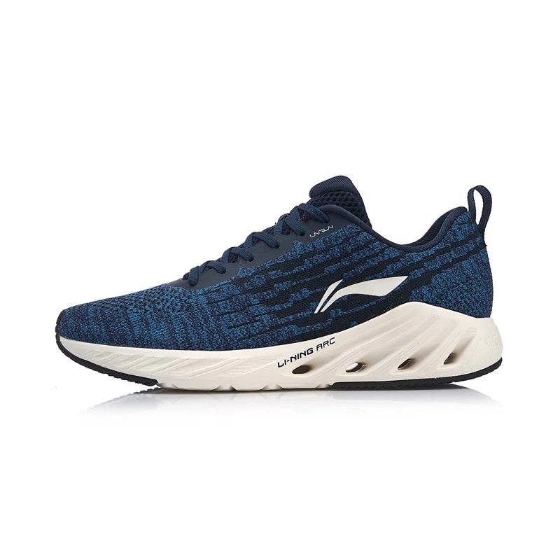 Li-Ning мужские кроссовки LN ARC с подкладкой из дышащей пряжи, спортивные кроссовки ARHN083 XYP805 - Цвет: ARHN083-3H