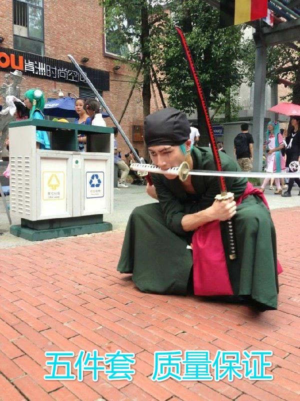 ワンピースロロノア ゾロコスプレ服2年後コスプレ紳士服のジャケットパンツベルトガードル11 Roronoa Zoro Cosplay Cosplay Clothescosplay Men Aliexpress