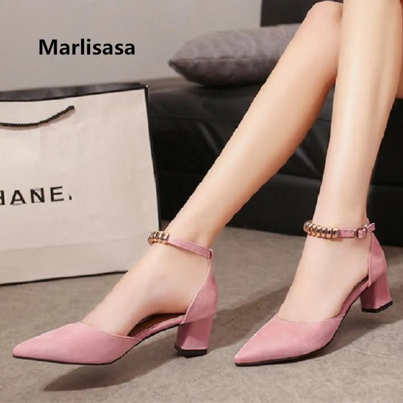 

Marlisasa Women Cute High Quality Pink High Heel Pumps Lady Casual Sweet Party Night Club High Heel Shoes Tacones Altos F702b