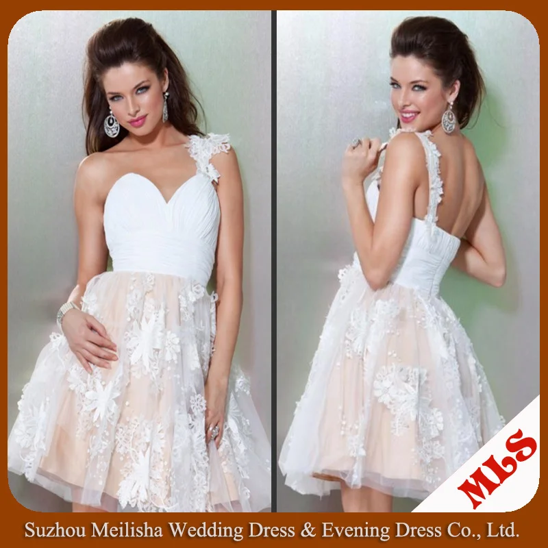 Free Shipping 2013OEM Factory One Shoulder Lace Appliques Puffy Train White Evening Dress | Свадьбы и торжества