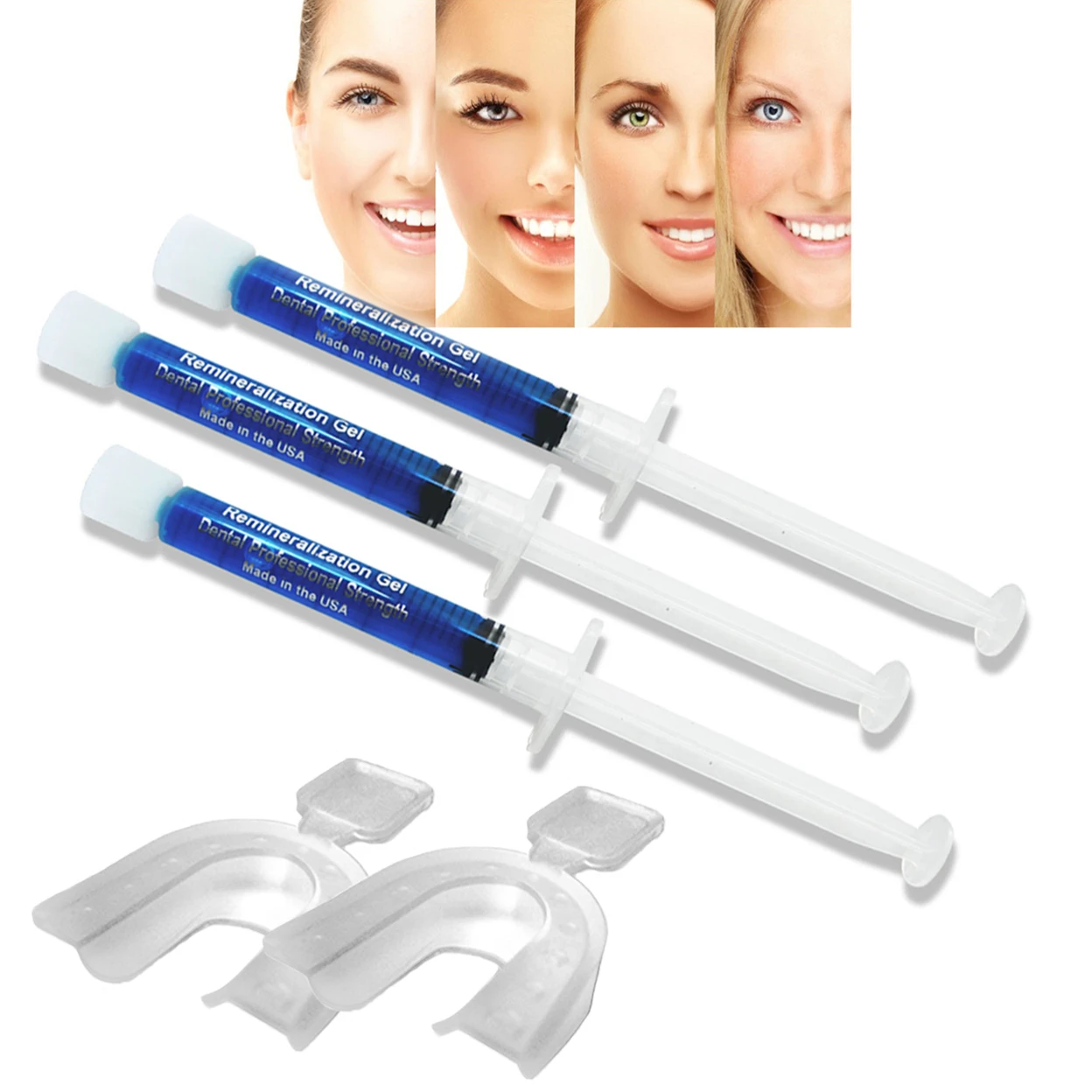 Always White 3 Remineralization Gel Syringes for AFTER Teeth Whitening