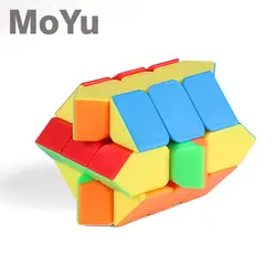 D-FantiX Moyu Mofangjiaoshi Скорость Фишер куб странной формы игрушки Magic Cube Stickerless