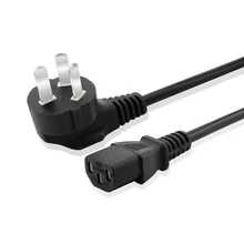 AU 1.2 м переменного тока, компьютер Мощность кабель 3 Булавки Plug bettery код адаптер для настольных ПК Мониторы принтера