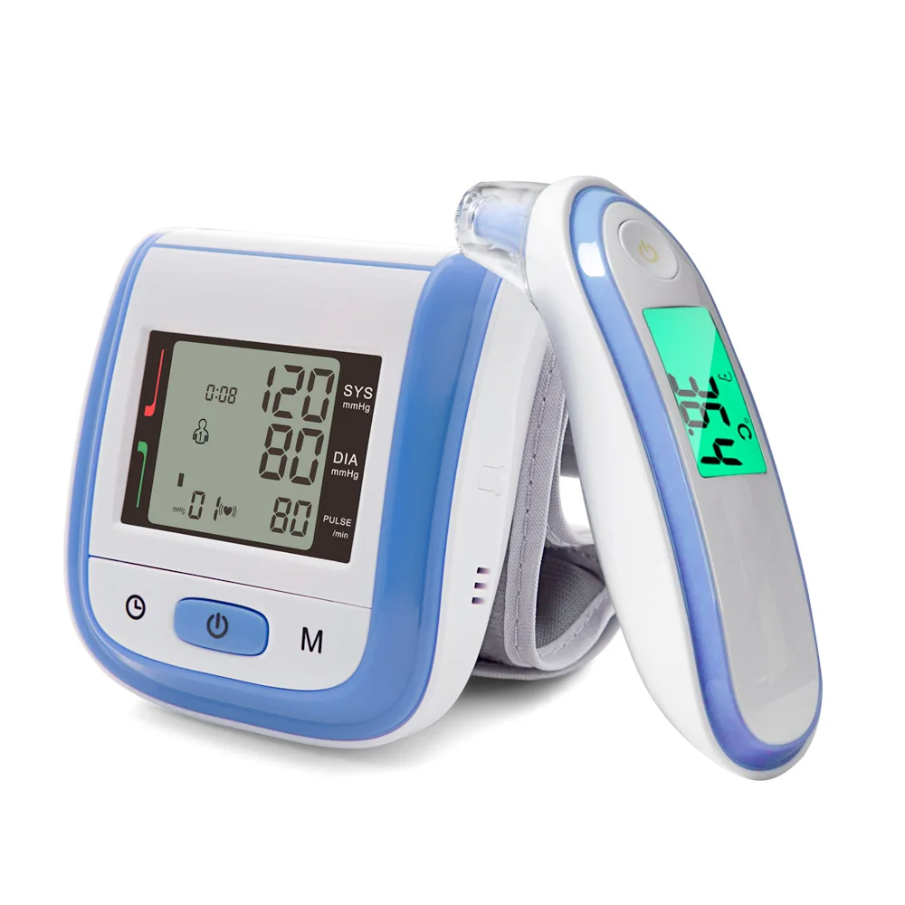 Yongrow наручный Монитор артериального давления и детский Инфракрасный цифровой лоб ушной термометр
