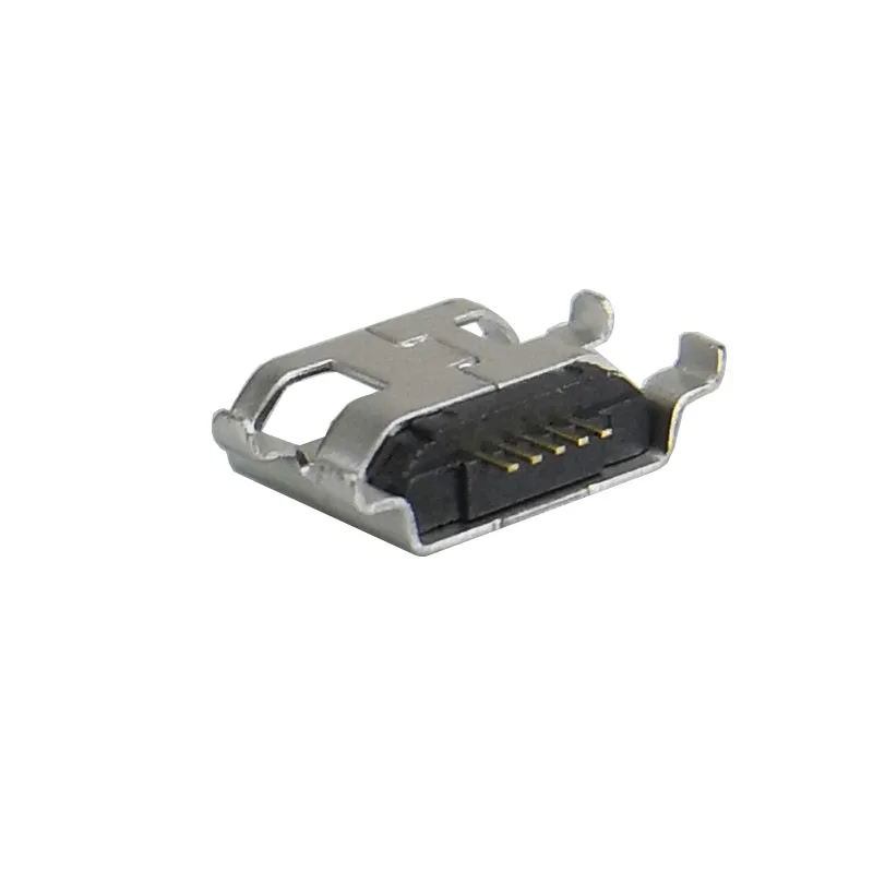 50 шт./лот 4 фута DIP/SMT 2 стиля 5 контактные разъемы гнездовой Плоский порт Micro USB