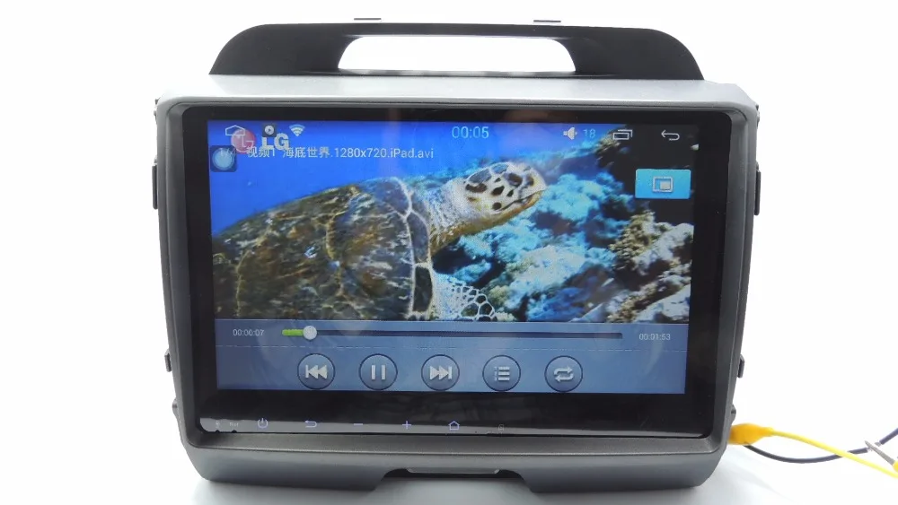 Best "YOKOTRON" 9" Touch Android 4.4 Car Radio Autoradio 1 din for Kia Sportage  Audio 2008 2009 2010 2011 2012 2013+GPS+Navi 4