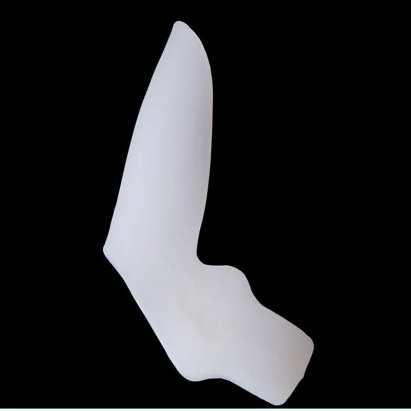 2PCS=1Pair Big Toe Separators Straightener Spreader Foot Care Tool Hallux Valgus Pro Massager Feet Gel Silicone Bunion Corrector