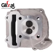 Glixal GY6 72cc 80cc 47 мм Головка блока цилиндров в сборе для 139QMB 139QMA Roketa Qingqi ZNEN Скутер мопед ATV(клапан 69 мм