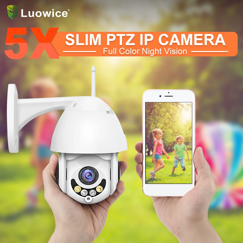 

luowice 1080p full HD IP wireless Camera 5x optical Zoom Network IP Camera CCTV wifi with speaker outdoor camera