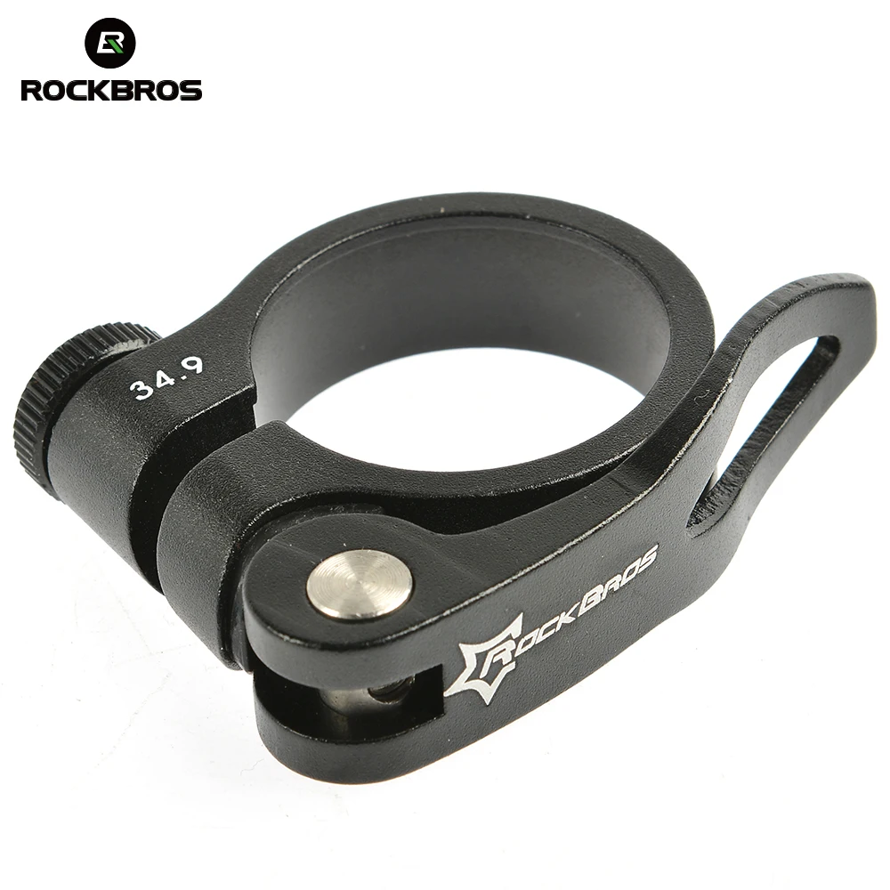 RockBros Road Bike MTB Seatpost 31.8mm Red Seat Post Clamp Quick Release QR