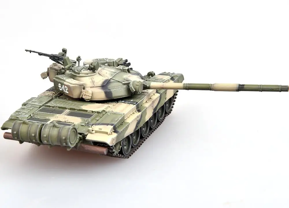 Советская Армия T-72B 1: 72 Готовая модель танка без литья под давлением