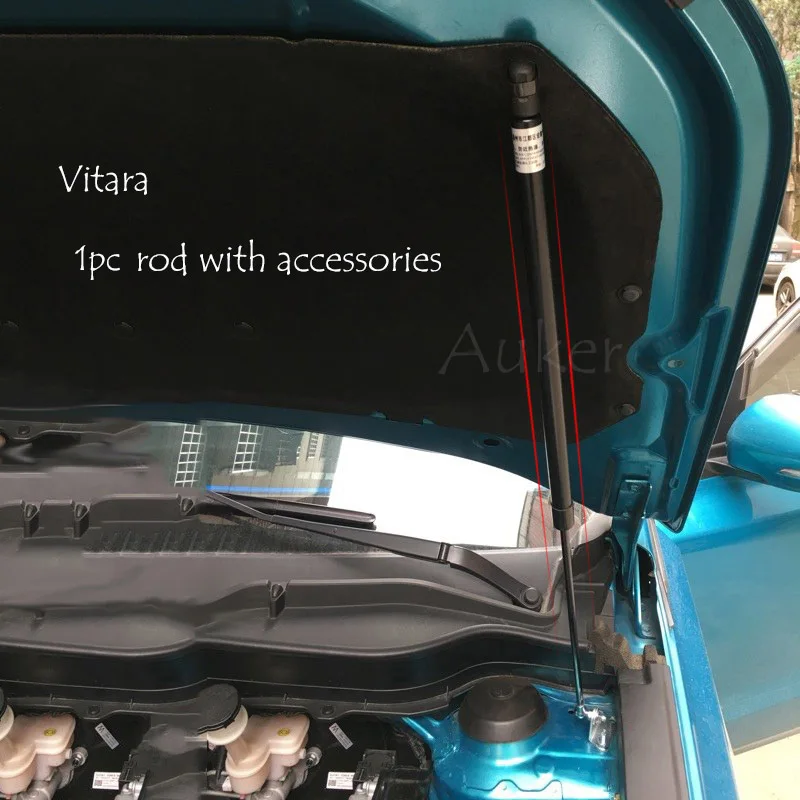 Для Suzuki Vitara Grand Vitara, автомобильная передняя крышка капота двигателя, поддерживающая гидравлический стержень, подъемная стойка, пружинный амортизатор, кронштейн