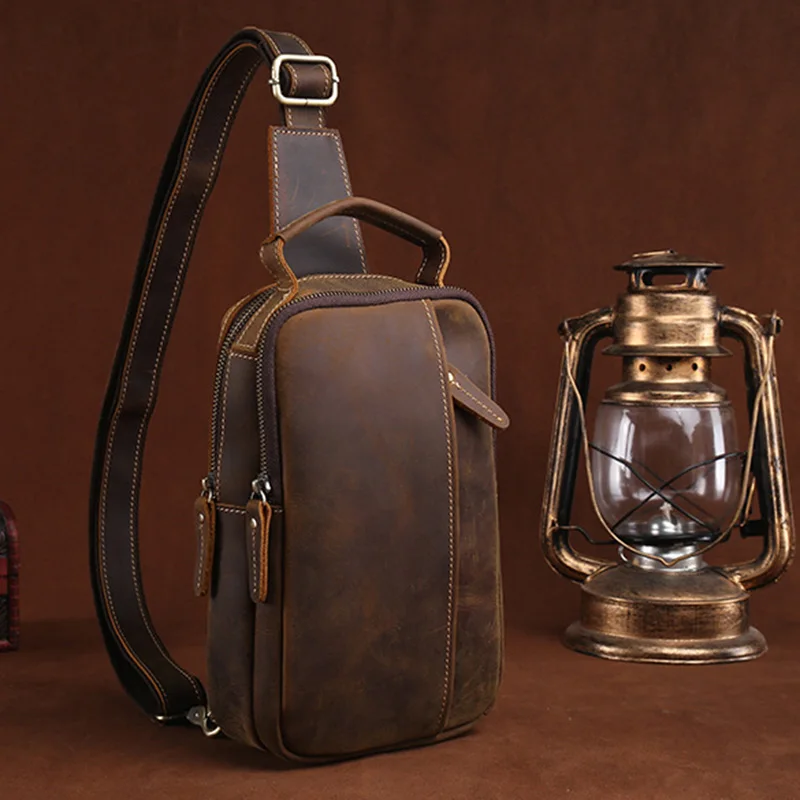 Сумка мессенджер Мужская из натуральной воловьей кожи 100%|shoulder bags|messenger bagbag cross |
