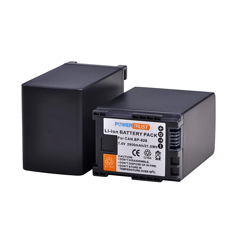 2 шт. 7 4 В 2900 мАч BP 828 BP828 батарея для камеры Canon HFS30 HF20 HG20 G30 G40 XA20 XA25 HFM300 HFM30 HFG30 HFG10