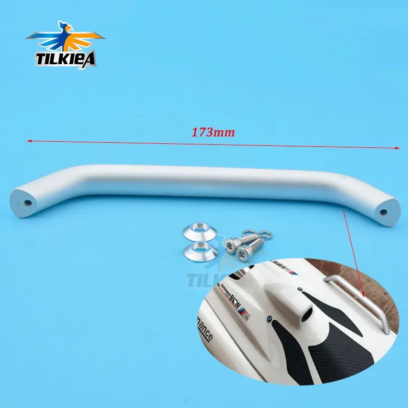 

Good Quantity Aluminum Rc Boat Side Handle For rc 1.2-1.6 Meter Model boat Handle Length 173mm