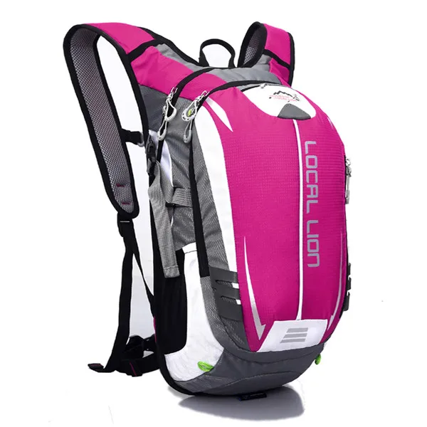 WEST BIKING велосипедная сумка 18L открытый рюкзак MTB дорожные велосипедные Пеший Туризм Восхождение Спорт на открытом воздухе дорога езда на велосипеде сумка - Цвет: Pink