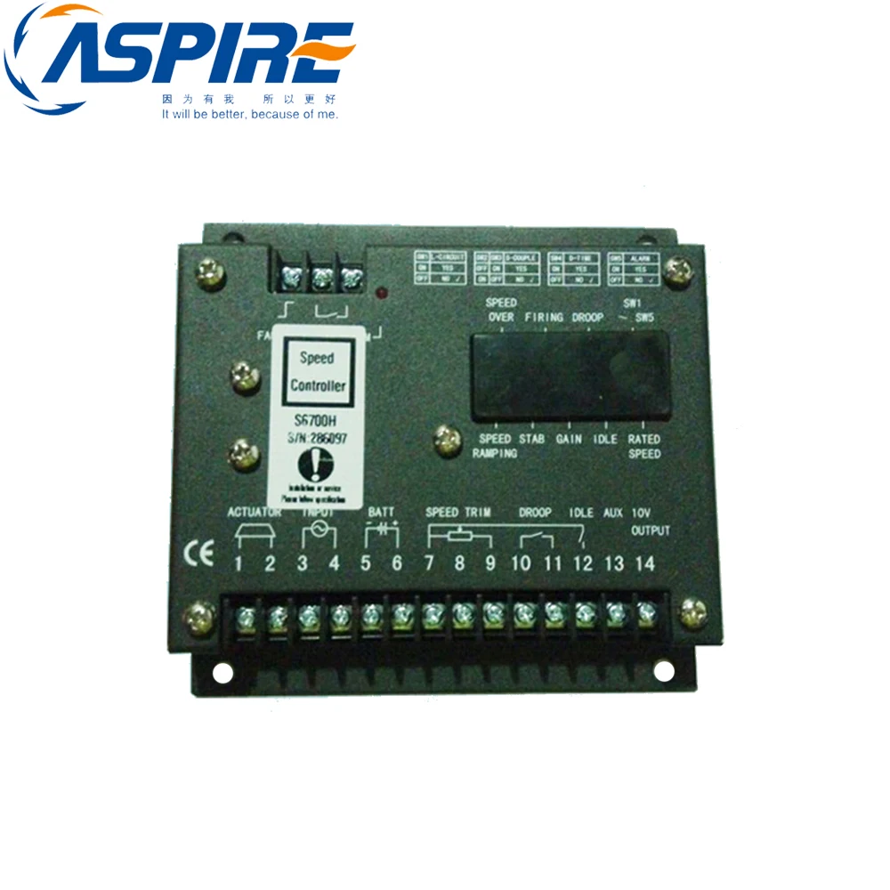 

S6700H Speed Control Unit Generator Speed Control Board