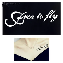 1 шт индийская маленькая хна трафарет татуировки бесплатно летают слова дизайн красота женщина боди-арт шаблон DIY татуировки стикер Мода G29