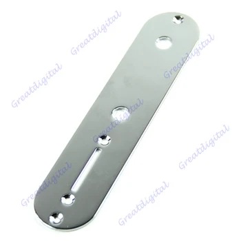 

1pc Guitar Parts Chrome Telecaster Control Plate For Electric Guitar Repair Replace Silver
