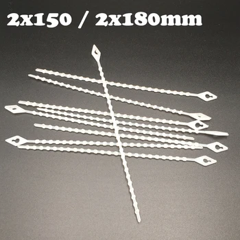 

100pcs 2x150 2*150 2x180 2*180 White Network Wire Bead Knot Ball Nylon Plastic Reusable Releasable Zip Ties Cable Tie