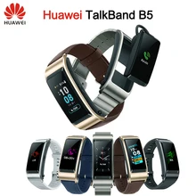 huawei TalkBand B5 Talk Band Bluetooth умный Браслет носимые спортивные Напульсники сенсорный AMOLED экран вызов наушники группа
