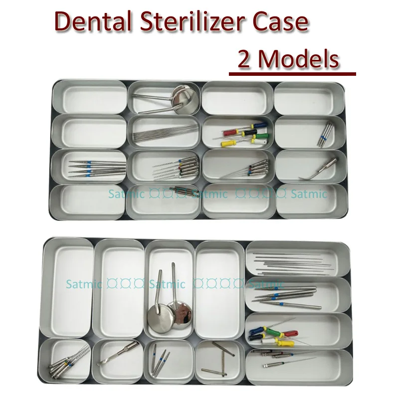 

Oral Big Size Dental Bur H K File Block Gutta Percha Points Holder Sterilizer Case Disinfection Endo Box