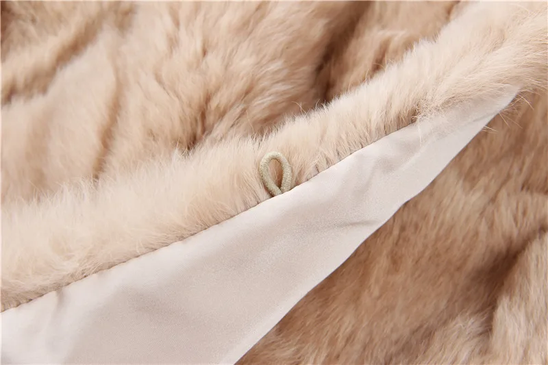 Новая зимняя парка шерстяное кашемировое пальто женская меховая куртка Верхняя одежда воротник с капюшоном Подкладка из кроличьего меха Рекс высшее качество