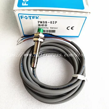 

5PCS PM08-02P M8 PNP NO Sn-2mm FOTEK Proximity Switch Sensor New High Quality