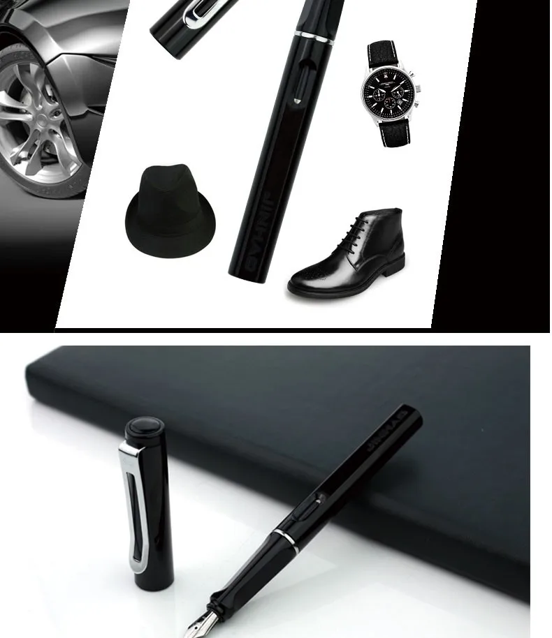 Jinhao 599 A модные милые 0,38 мм 0,5 мм перьевые ручки, роскошные подарочные ручки для письма, канцелярские принадлежности