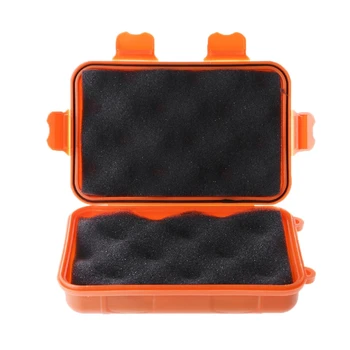 

Outdoor Shockproof Waterproof Boxes Tool Box Survival Airtight Case Holder For Storage Tools Matches EDC Travel Sealed Container