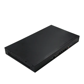 

Network Security Mini PC hosts with J1800/J1900 onboard 2G/4G RAM 4*LAN 1*VGA 2*WIFI antenna Port SSD HDD Optional