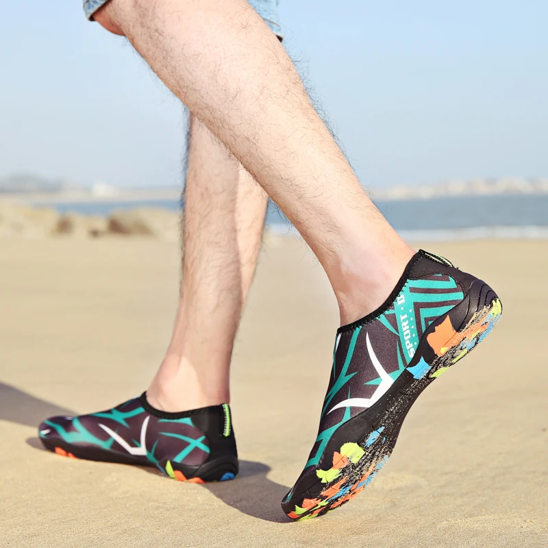 Водонепроницаемая обувь пляжные шлепанцы для серфинга для катания на лыжах на открытом воздухе пять пальцев Zapatillas de deporte Мужская обувь женская обувь для плавания
