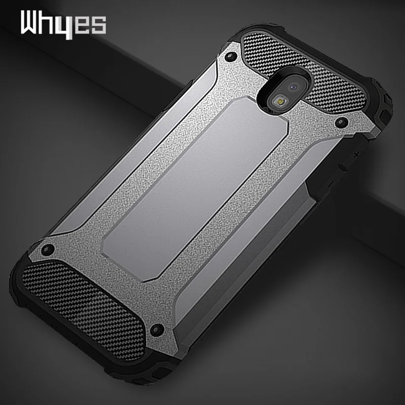 Whyes Case For Samsung Galaxy J7 2017 Cover Prime Hard Soft Silicone TPU PC Pro |