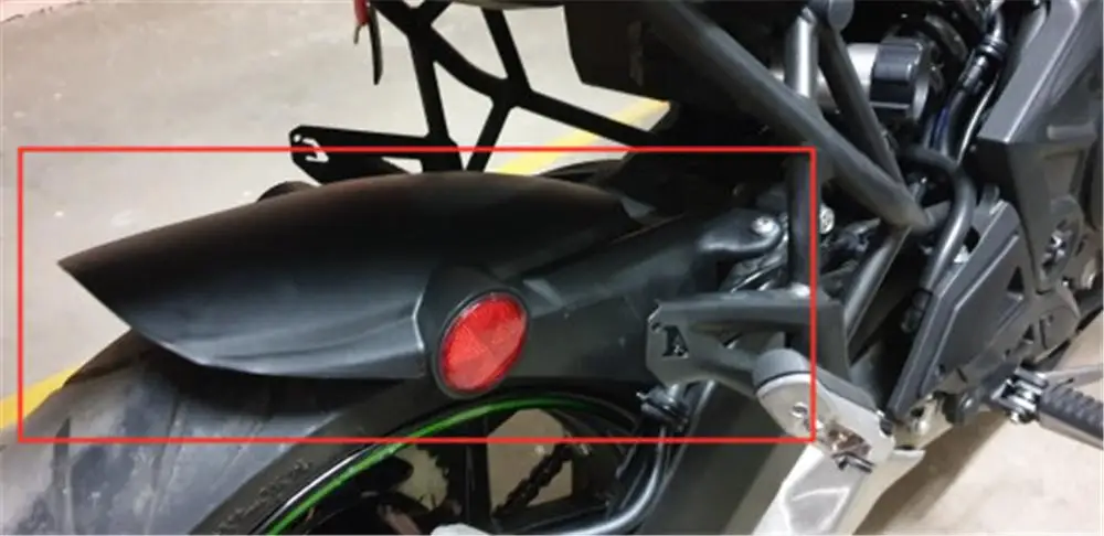 

Motorcycle Splash Guard Rear Fender Mudguard for KAWASAKI Versys650 KLE650 VERSYS KLE 650 2008- 2018