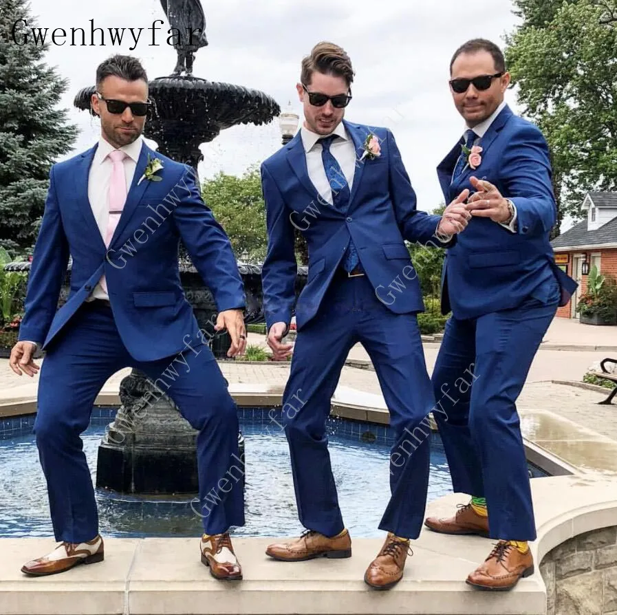 classy-blue-wedding-tuxedos-two-button-mens