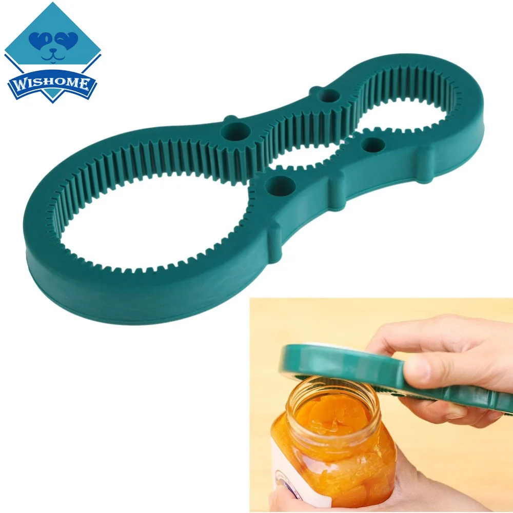 NEW CAP AND LID OPENER KEEP IT HANDY OPENER MULTI PURPOSE RUBBER EASY GRIP TOOL
