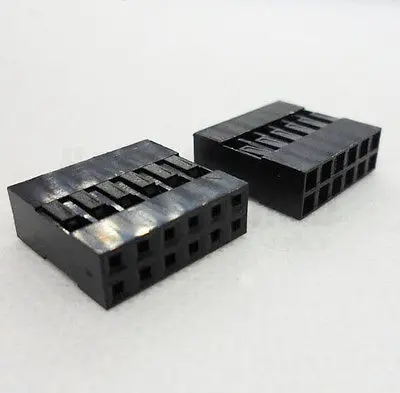 100PCS 2x6 12 Pin Dupont Jumper Wire Cable Housing Female Connector Header | Обустройство дома