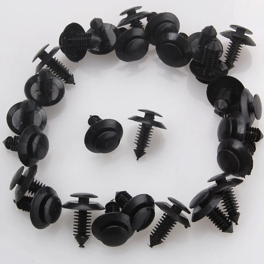 100Pcs Nylon Door Trim Panel Clip Retainers N801925 S Clips For Ford