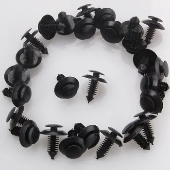 

100Pcs Nylon Door Trim Panel Clip Retainers N801925-S Clips For Ford Mustangs 1981-on Car Clips