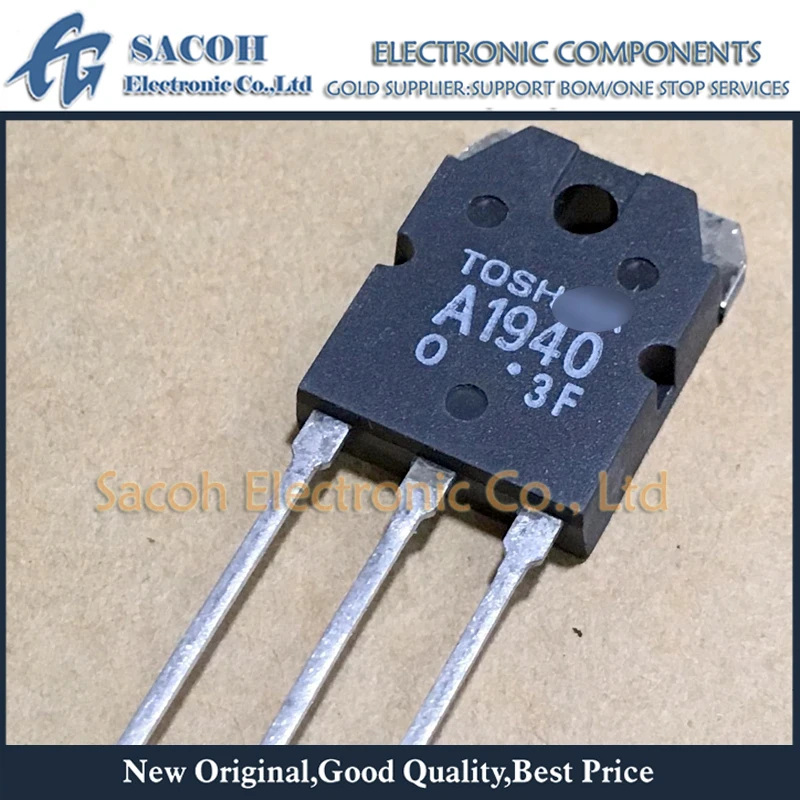 

Free Shipping 10Pairs 2SA1940 A1940 + 2SC5197 C5197 TO-3P 8A 120V Silicon POWER AMPLIFIER APPLICATIONS