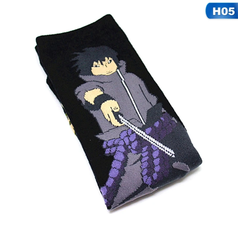 Anime Cartoon Naruto Peripheral Adult Socks Personality Cosplay Prop Accessories Socks Men And Women Mid Tube Socks