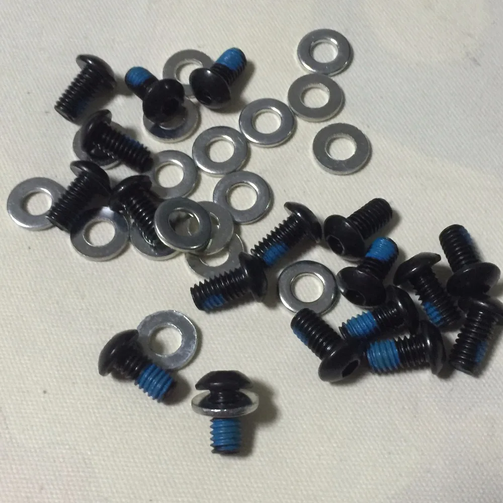 مخصصة مضمنة الأسطوانة تزلج hv إطار البراغي (dismeter 8 ملليمتر ، طول 19 ملليمتر) شفرات مسامير hv أحذية تزلج hv المكسرات/tornillo