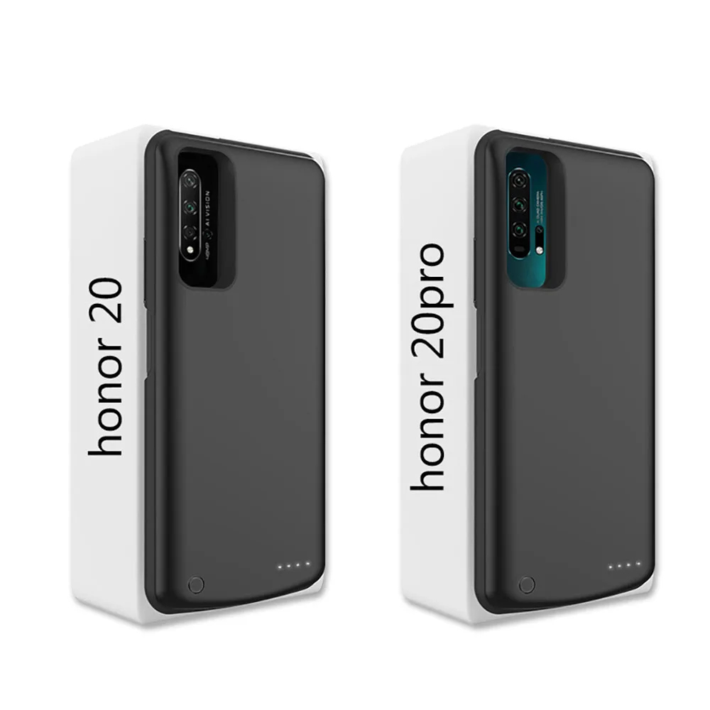 Для huawei Honor 20 чехол для зарядного устройства 6500 мА/ч внешний портативный тонкий