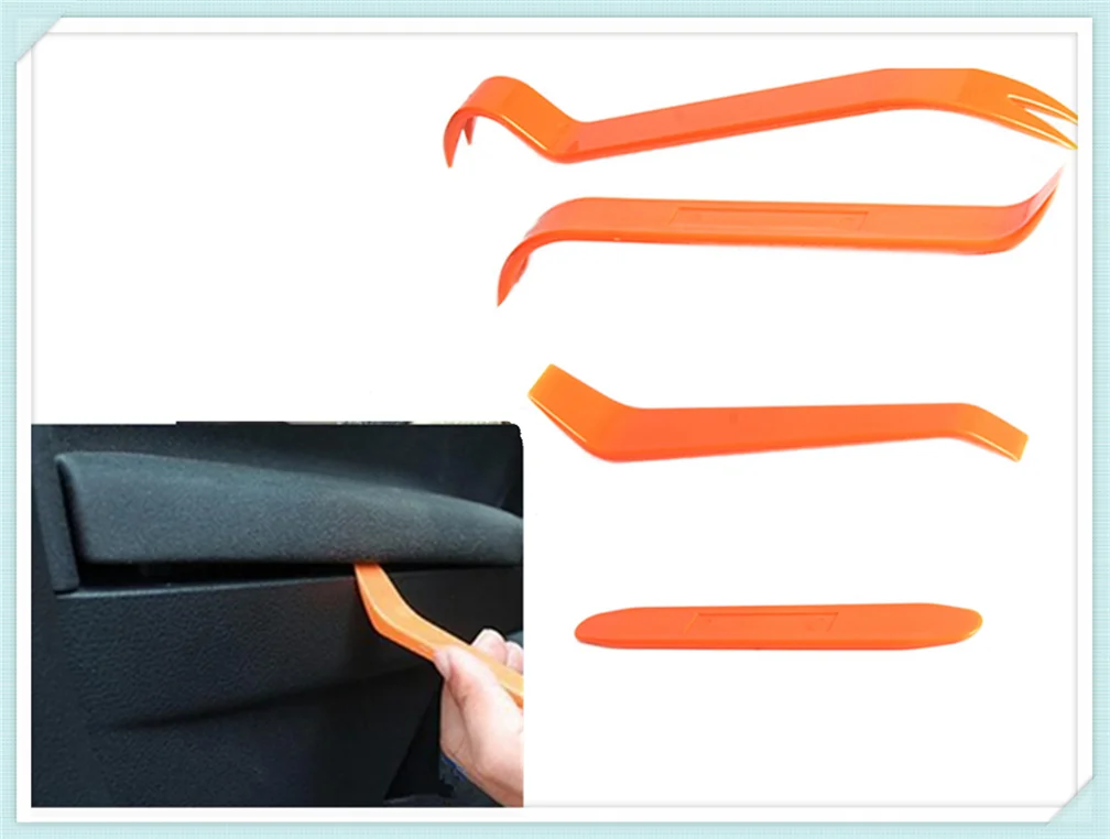

4PCS car audio door removal tool auto parts multifunction for Porsche Macan Cayenne 911 Panamera Mission