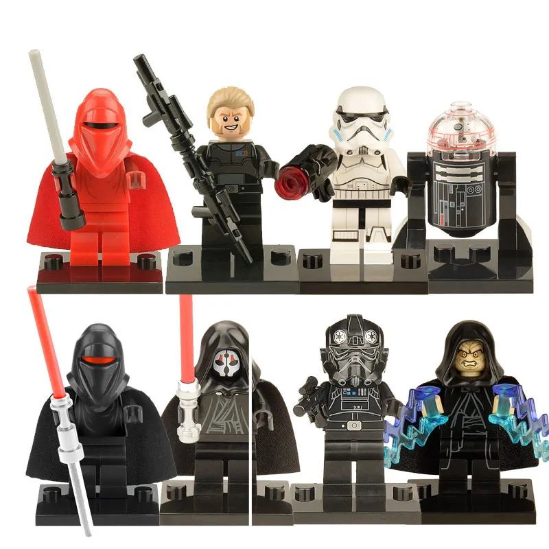 Legoings Star Wars Figure Stormtrooper Darth Vader Bricks Set Legoing Starwars Movie 2 Mini Doll Building Blocks Kid Gift Toys