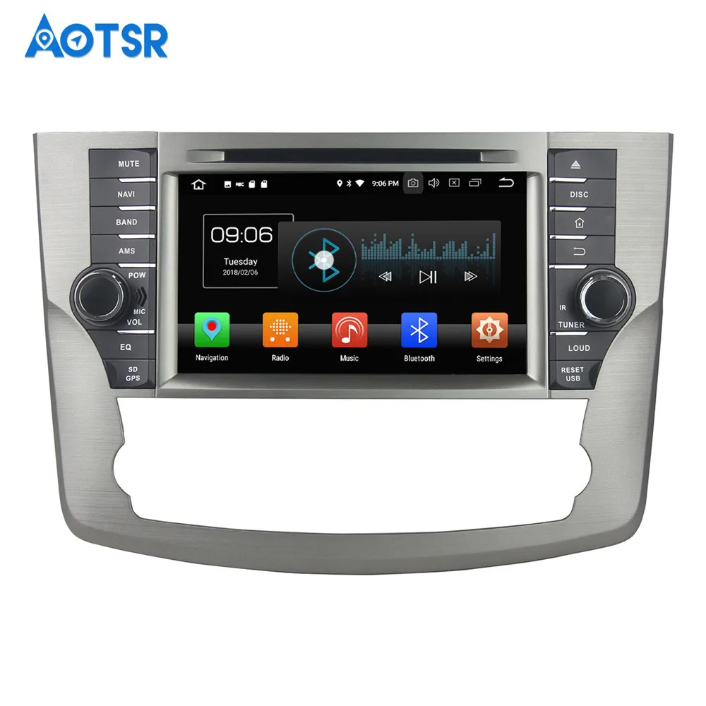 Discount 1 din Android 8.0 Car dvd player GPS Radio For Toyota Avalon 2011 2012 4+32GB Touch Screen multimedia player tape recorder Audio 6